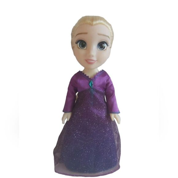 Disney Frozen 2 Into The Unknown Singing 14" Elsa Doll Musical Feature Lights - Picture 1 of 11
